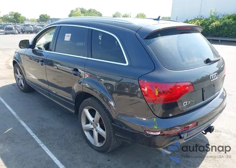 2013 Audi Q7 3.0T S Line Prestige from USA, damaged, VIN WA1DGAFE2DD007546